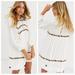 Free People Dresses | Free People Pasadena Embroidered Cottagecore Dress, Size S | Color: Red/White | Size: S