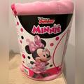 Disney Bedding | Disney Junior Minnie Mouse Nap Mat Blanket + Pillow Nip | Color: Pink | Size: 32.5” X 35.5”