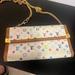 Louis Vuitton Bags | Louis Vuitton White Multicolor Murakami Style Colorful Long Wallet With Chain | Color: Cream/Tan | Size: Os