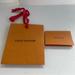 Louis Vuitton Party Supplies | Louis Vuitton Orange Paper Bag With Red Gift Wrapping Ribbon And Gift Card | Color: Orange/Red | Size: Os