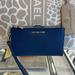 Michael Kors Bags | Michael Kors Large Double Zip Wristlet Wallet Phone Case Navy Nwt | Color: Blue/Gold | Size: Various