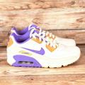 Nike Shoes | Nike Air Max 90 Citron Tint Action Grape White Sneaker Youth Women's Shoes New | Color: Purple/White | Size: Various