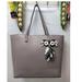 Kate Spade Bags | Kate Spade New York Owl Little Len Star Bright Leather Tote Shoulder Bag | Color: Gray | Size: Os