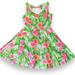 Lilly Pulitzer Dresses | Lilly Pulitzer Fit And Flare Short Dress Bright Pink And Green | Color: Green/Pink | Size: 2