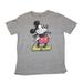 Disney Shirts | Mickey Mouse Charcoal Sketch Drawing Adult Men's T-Shirt Large 42/44 Gray Disney | Color: Gray | Size: L