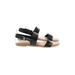 Old Navy Sandals: Black Print Shoes - Women's Size 6 - Open Toe