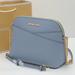 Michael Kors Bags | Michael Kors Jet Set Travel Medium Dome Crossbody Bag Pale Blue | Color: Blue/Gold | Size: Various