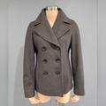Michael Kors Jackets & Coats | Michael Kors Women Gray Wool Blend Double Breasted Pea Coat S | Color: Gray | Size: S