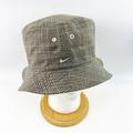 Nike Accessories | Nike Golf Reversible Bucket Hat Plaid 90s Swoosh Y2k Gray Black Tan | Color: Black/Gray/Tan | Size: See Description