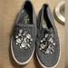 Kate Spade Shoes | Kate Spade New York Crystal Embellishment Loafer Sneakers Size 7 | Color: Gray | Size: 7