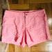 Lilly Pulitzer Shorts | Lilly Pulitzer Kelly Shorts- Pink Eyelet- Nwt | Color: Pink | Size: Various