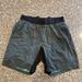 Lululemon Athletica Shorts | Mens Lululemon Athletic Shorts W/Bike Shorts Liner - Large | Color: Black/Green | Size: L