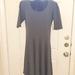 Lularoe Dresses | Lularoe Nicole Dress | Color: Gray | Size: Xxxl