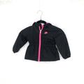 Nike Jackets & Coats | Nike Black Pink Baby Girls Winter Jacket Hooded Lightweight Puff 12 Months | Color: Black/Pink | Size: 12mb