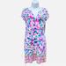 Lilly Pulitzer Dresses | Lilly Pulitzer Women’s Bright Multicolored Short Sleeve Polo Midi Summer Dress S | Color: Blue/Pink | Size: S