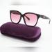 Gucci Accessories | New Gucci Gg0800sa 002 Black Red Cat Eye Sunglasses Gucci | Color: Black/Pink | Size: Os