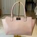 Kate Spade Bags | Kate Spade Kelsey Orchard Valley Smooth Leather Tote Bag Blush Pink | Color: Pink | Size: 10”Hx16”Wx5”D