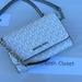Michael Kors Bags | Michael Kors Phone Crossbody Clutch Medium Jet Set Travel Purse Bright White | Color: Gray/White | Size: 6.75"L X 5"H X 1.5"W