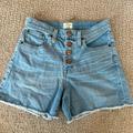 J. Crew Shorts | Jcrew Denim Button Up Shorts | Color: Blue | Size: 25