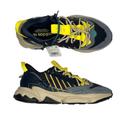Adidas Shoes | Adidas Originals Men’s Leather Ozweego Zip Legend Ink/ Yellow Sneakers | Color: Yellow | Size: 9