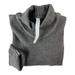 Lululemon Sweaters | Lululemon Gray Cotton Yak Long Sleeve Turtleneck Sweater Womens Size Medium M | Color: Gray | Size: M