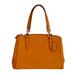 Coach Bags | Coach Orange Leather Mini Christie Carryall Shoulder Bag | Color: Gold/Orange | Size: 10 1/2" (L) X 7" (H) X 4" (W)