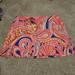 Lilly Pulitzer Skirts | Lilly Pulitzer Pink Paisly Skirt Skort Sz 2 | Color: Blue/Pink | Size: 2