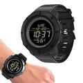 Eayoly 5 Pcs Outdoor Sports Survival Watch | Sports Men's Watches | Men Molle Sports Digital Watch Strategic Survival Watch Digital Outdoor Survival Watch Stopwatch Tough Electronic Alarm