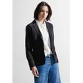 Kurzblazer CECIL Gr. XXL (46), schwarz (black) Damen Blazer