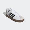 Sneaker ADIDAS SPORTSWEAR "VL COURT 3.0", Gr. 42, schwarz-weiß (cloud weiß, core schwarz, grau one), Synthetik, Leder, sportlich, Schuhe, inspiriert vom Design des adidas samba, Topseller
