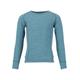 Funktionsshirt ZIGZAG "Pattani Wool" Gr. 110, blau (frostblau) Kinder Shirts Tops mit hohem Merinowolle-Anteil