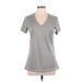 Nike Active T-Shirt: Gray Activewear - Women's Size Medium