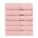 Wade Logan® Cascata Turkish Cotton Washcloth Towel Terry Cloth/Turkish Cotton in Pink | Wayfair B606A82CFA224B50A88664514805F066