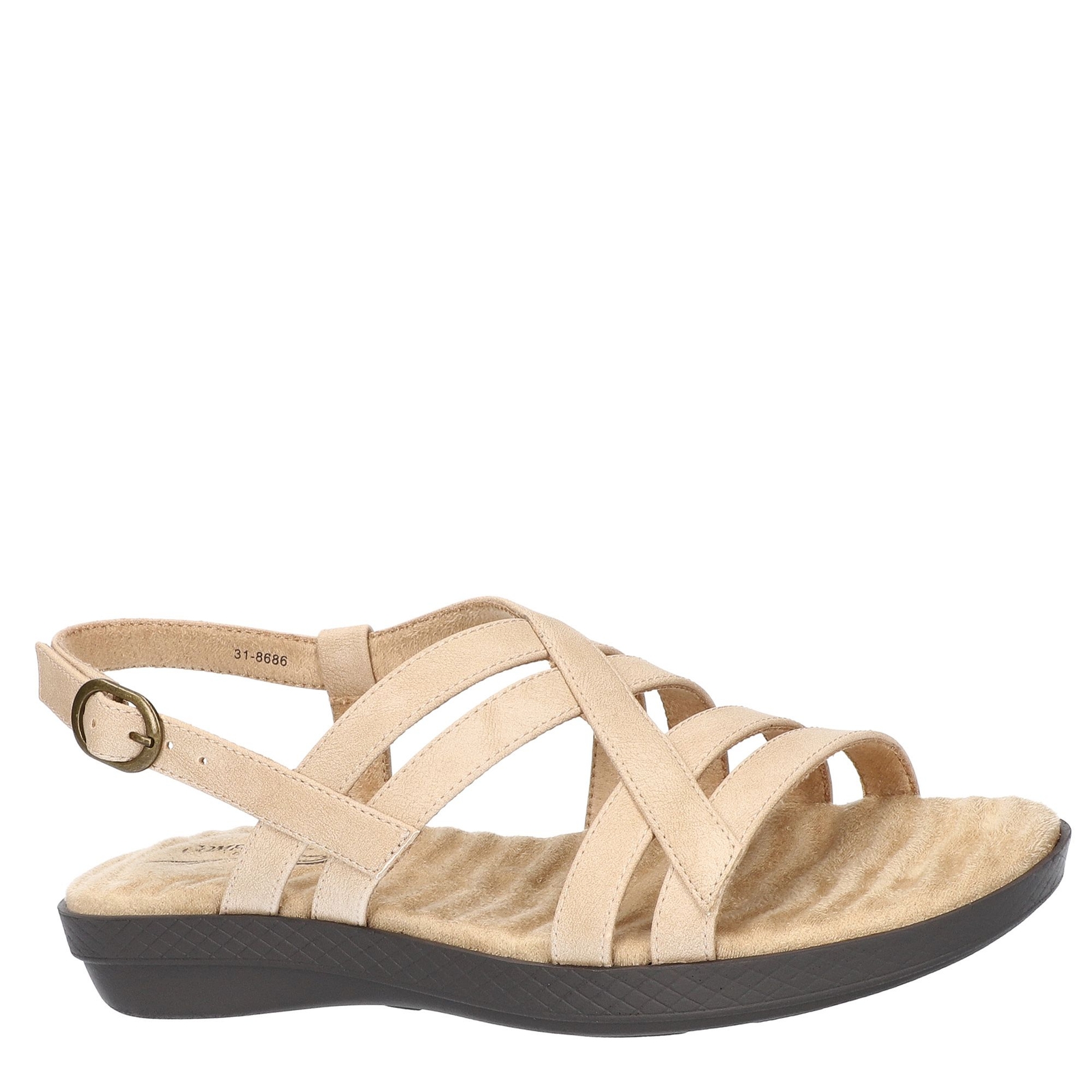 Easy Street Lobo - Womens 8 Tan Sandal W