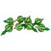 Northlight Seasonal No Pattern Finial Ornament Plastic in Green | 4.75 H x 2.5 W x 2.5 D in | Wayfair NORTHLIGHT LJ99421