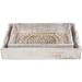 Northlight Seasonal Tray - Set of 2 Wood in Brown/White | 3 H x 18 W x 12 D in | Wayfair NORTHLIGHT IM94747