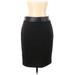 Banana Republic Casual Pencil Skirt Knee Length: Black Bottoms - Women's Size 10