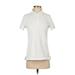 Athleta Active T-Shirt: White Print Activewear - Women's Size Small Tall