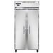 Continental 2RSESNSS Slim Line 36 1/4" 2 Section Reach In Refrigerator, (2) Left/Right Hinge Solid Doors, Top Compressor, 115v, Silver