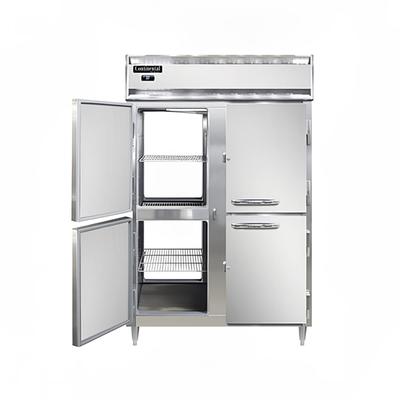 Continental DL2W-SS-PT-HD Designer Line Full Height Insulated Heated Cabinet w/ (30) Pan Capacity, 208-230v/1ph, Stainless Steel