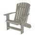 Wildridge Heritage Adirondack Chair in Gray | 36 H x 30.5 W x 33 D in | Wayfair LCC-114-light gray