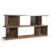 Millwood Pines Cecyle 29.5" H x 63" W Cube Bookcase Wood in Brown | 29.5 H x 63 W x 12.6 D in | Wayfair 8C11CB1656FD4E17A2AEBB37560EAE9E