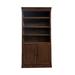 Millwood Pines Carell 72" H x 48" W Solid Wood Standard Bookcase Wood in Brown | 72 H x 48 W x 13 D in | Wayfair E4FFCF769A53477BB1F69DC9C72CE816