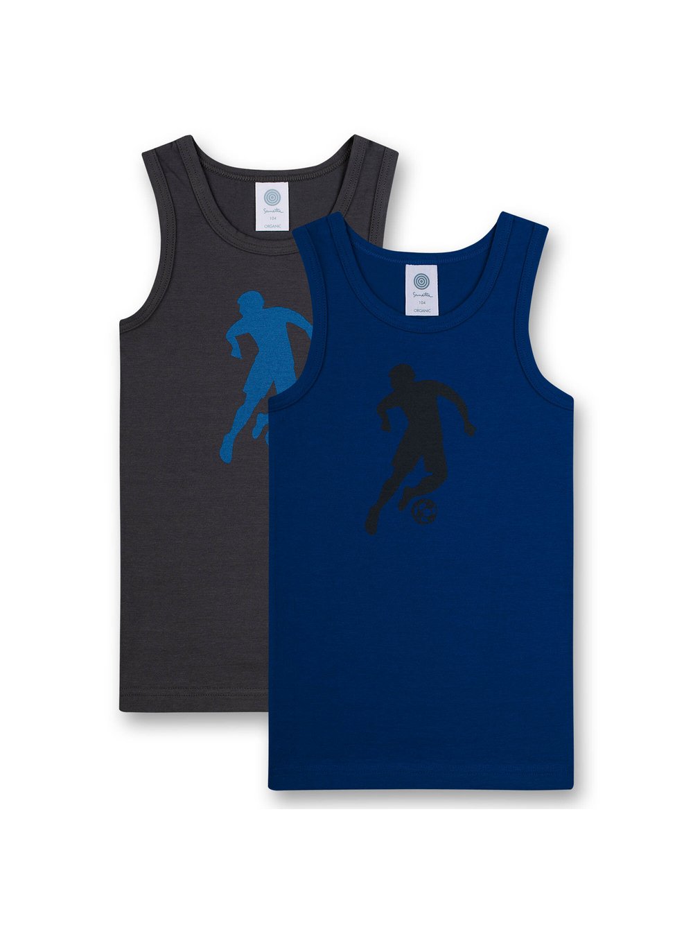 Sanetta Unterhemd 2er Pack Jungen mehrfarbig, 116 Image