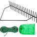 VEVOR 16/32 inch Double Sided Aquatic Weed Rake with 66ft Rope for Lake Pond Beach Landscaping