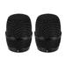 Tomshoo Metal Mesh Grille Replacement for BBS Wireless Microphones Pack of 2pcs Black