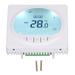 Water Floor Heating Thermostat LCD Display Smart Home Temperature Controller Panel 220V