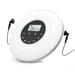 Dadypet Portable CD Player with Wired Headphones TF Card Support LCD Display A-B Repeat