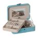 Mele and Co Giana Plush Jewelry Box with Lift Out Tray