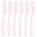 Eyebrow Razors Hair Trimmer Eyebrow Shaper Shaver for Women and Man Shaver Folding Dermaplaning Tool Hair Removal Razors for Women Exfoliating Facial Touch-up 6 Pcs